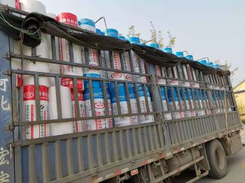 聚乙烯丙纶防水卷材发货